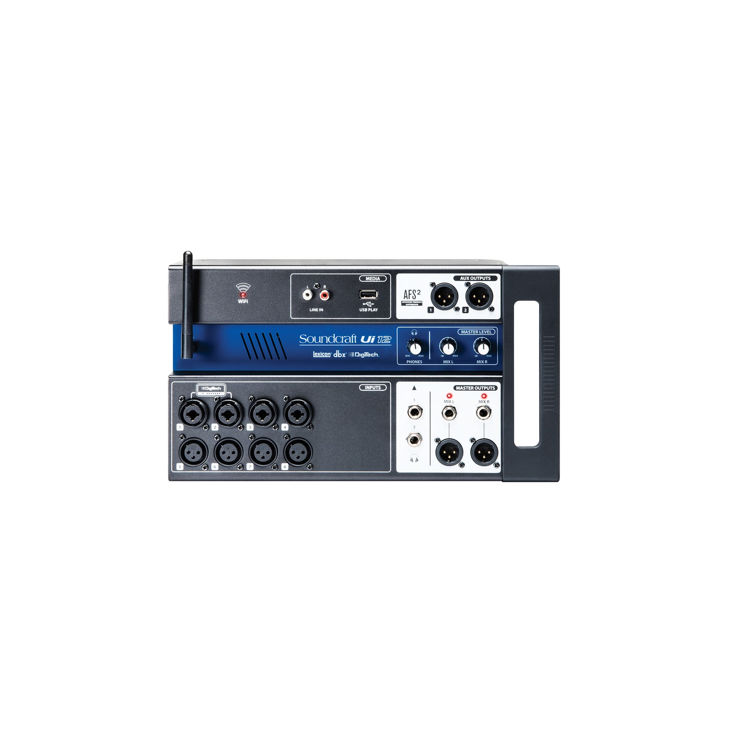 Ui 12. Цифровой микшерный пульт Soundcraft ui12. Пульт Саундкрафт UI 12. Soundcraft ui12 беспроводной цифровой микшер, 12 входов,. Ui12 Soundcraft interface.