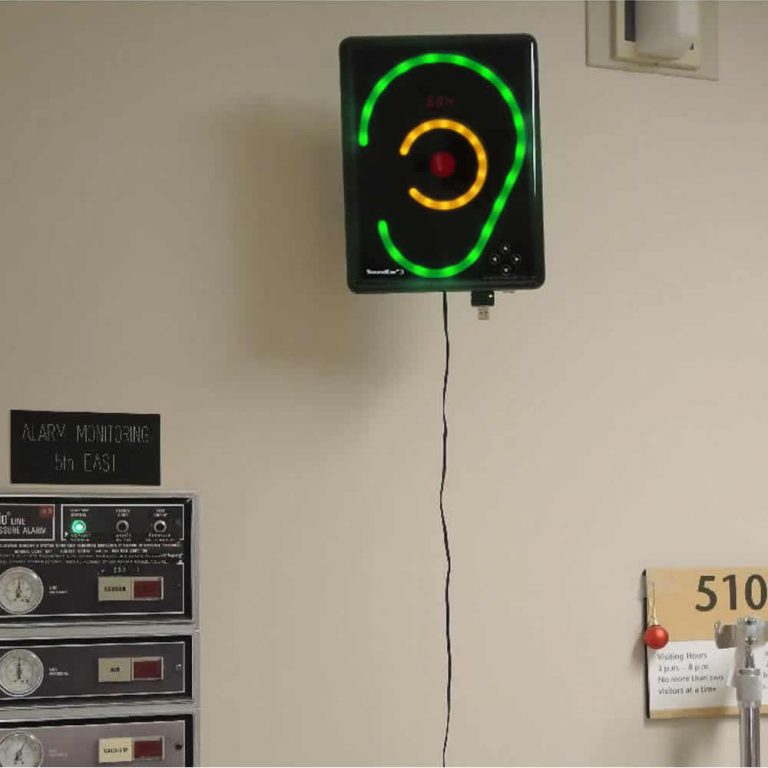 Visual Noise Monitor Gives Patients the Quiet They Need to Heal