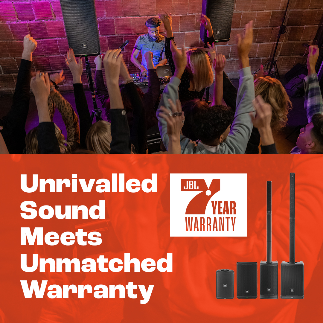 JBL Pro portable audio speakers carry an amazing 7 Year Warranty. Contact our NZ specialists today and Experience JBL in our demo room