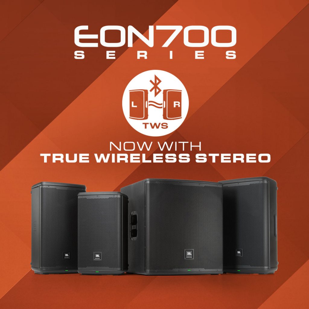 JBL EON 700 TWS True Wireless Stereo Bluetooth Streaming