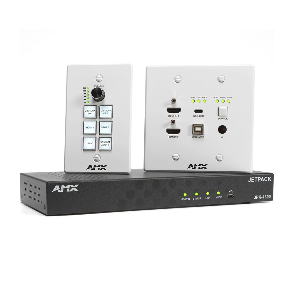 Powerful affordable streamlined AV control for education classroom university AMX JETPACK JPK-1300
