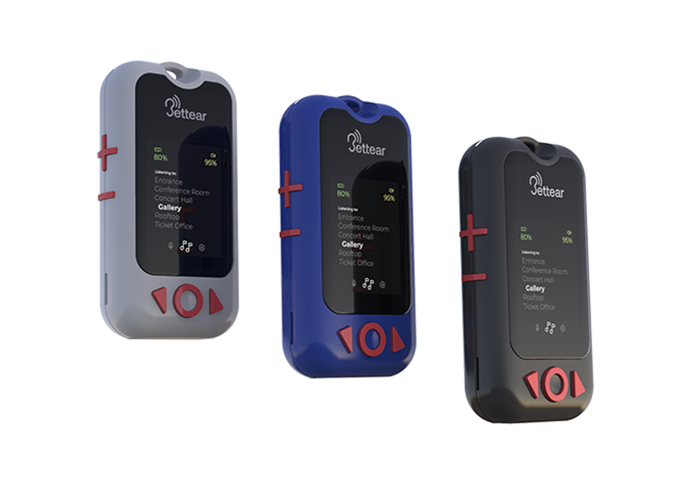 Bettear multipurpose Auracast transceiver can be used in assistive listening as well galleries, auditoriums, guided tours and convention centres.