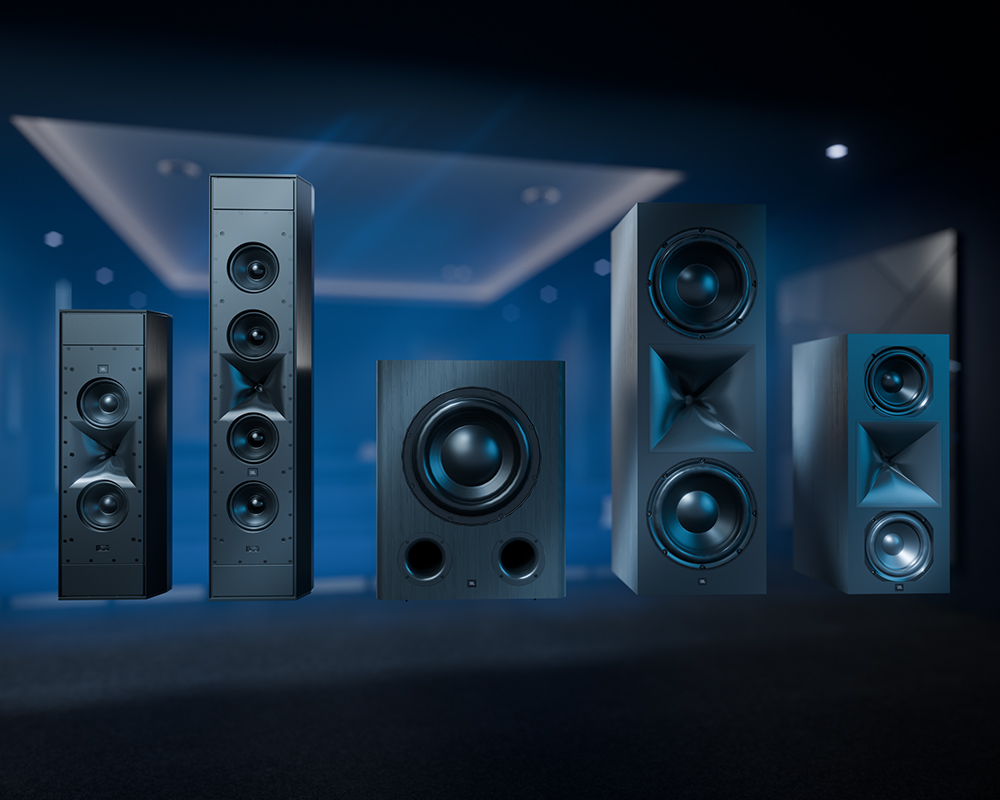 JBL Synthesis_Expansion_02 Not every premium space allows for cutting into walls, so JBL Synthesis has expanded its in-room and on-wall offerings. Contact JPRO for custom installation high-end home theatre systems in NZ