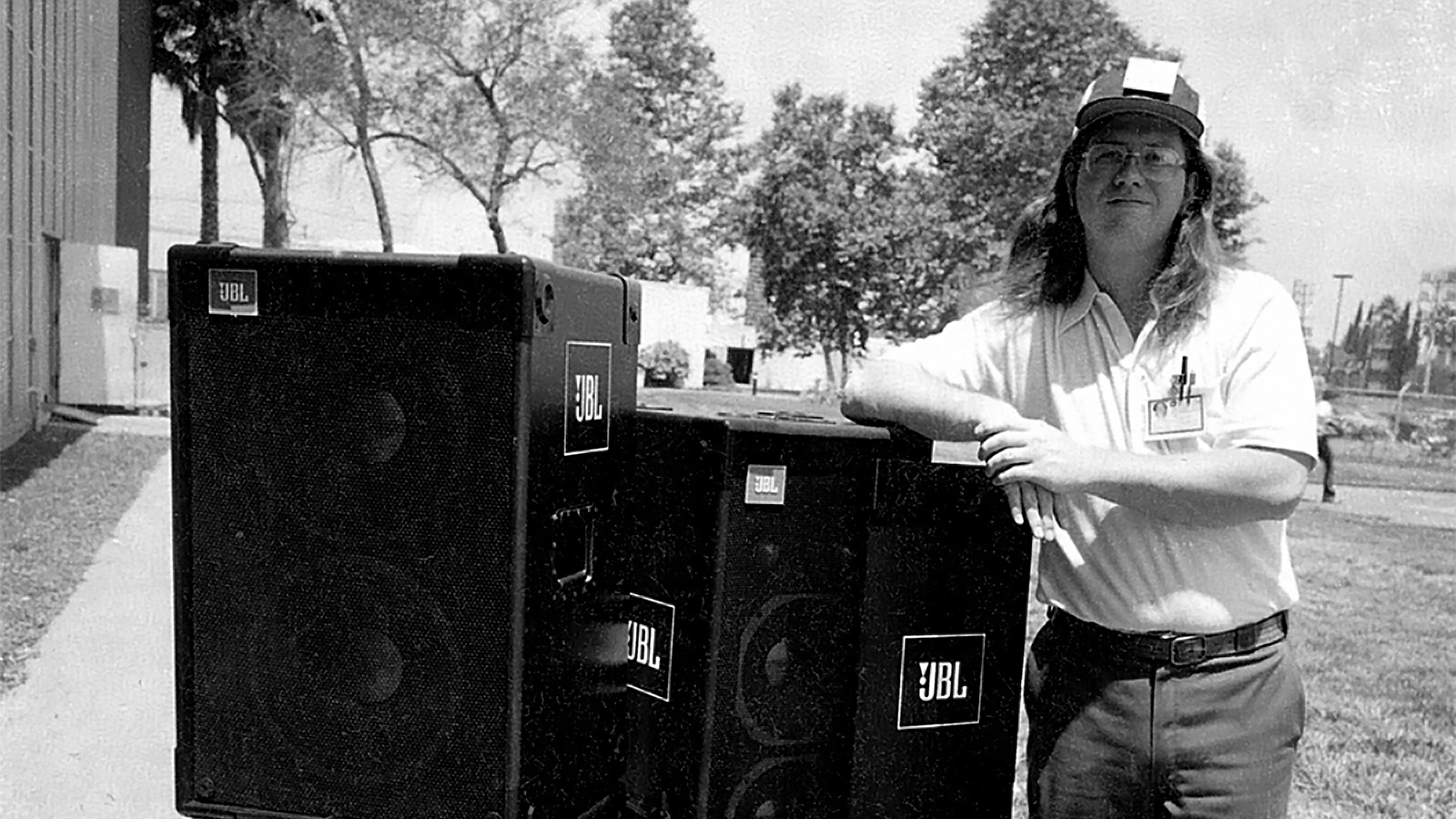 JBL 80_Stack MG Mark Gander revolutionised the audio industry, creating the world's first ever professional portable PA systems