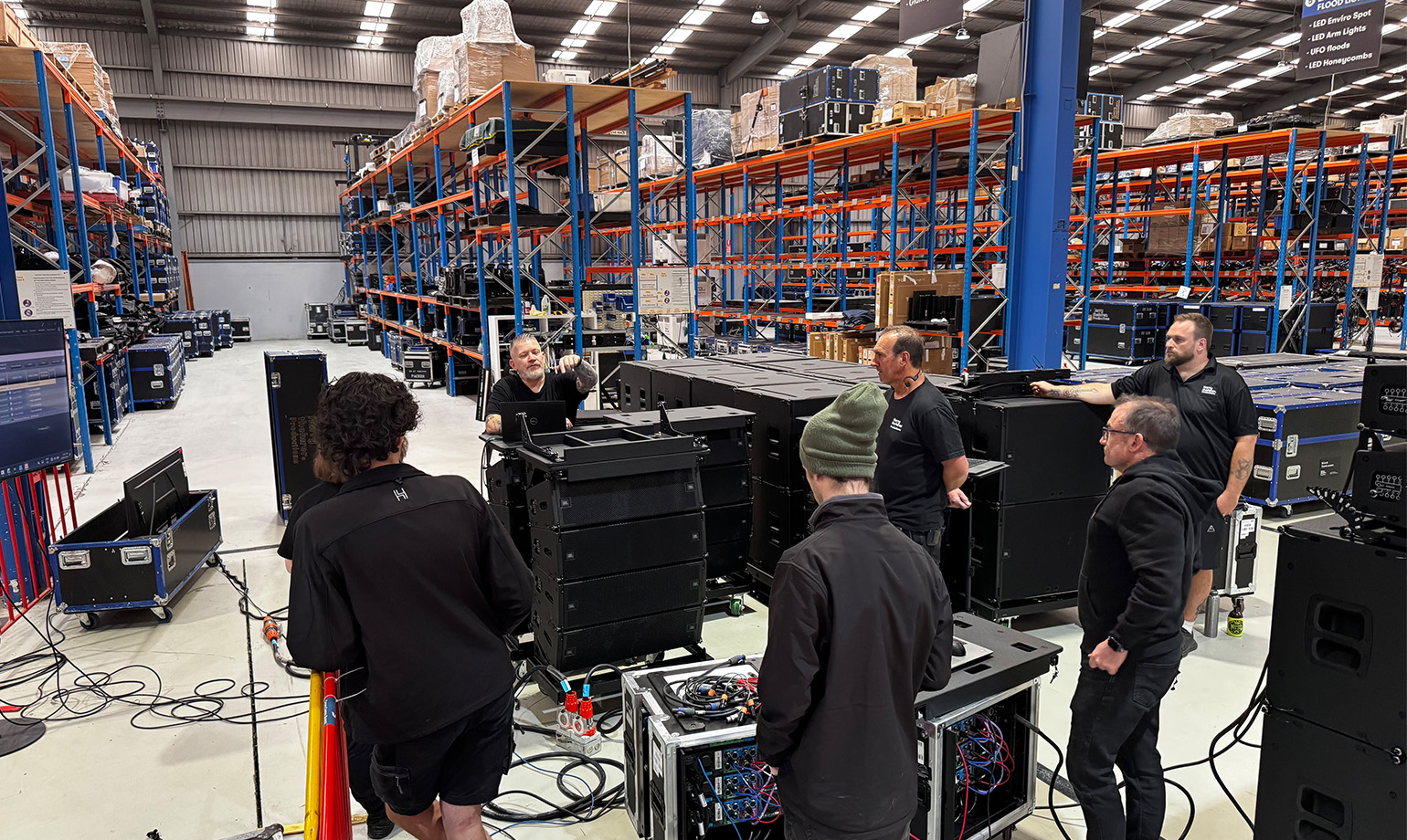 JBL VTX A Series combines world-class performance, efficient rigging and exceptional coverage.